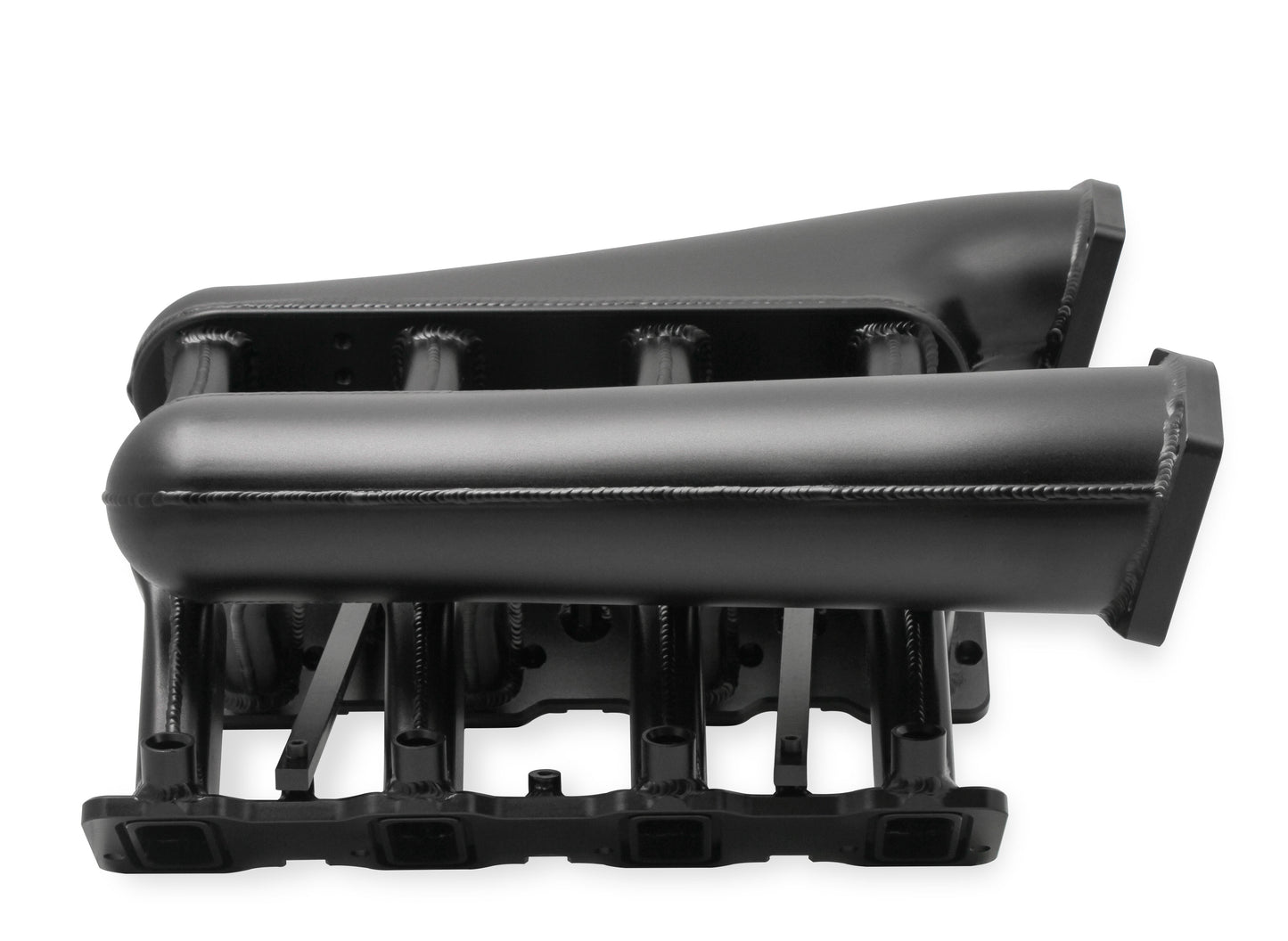 Sniper EFI Fabricated Intake Manifold Dual Plenum 102mm LS3/L92, Rail Kit - Blk