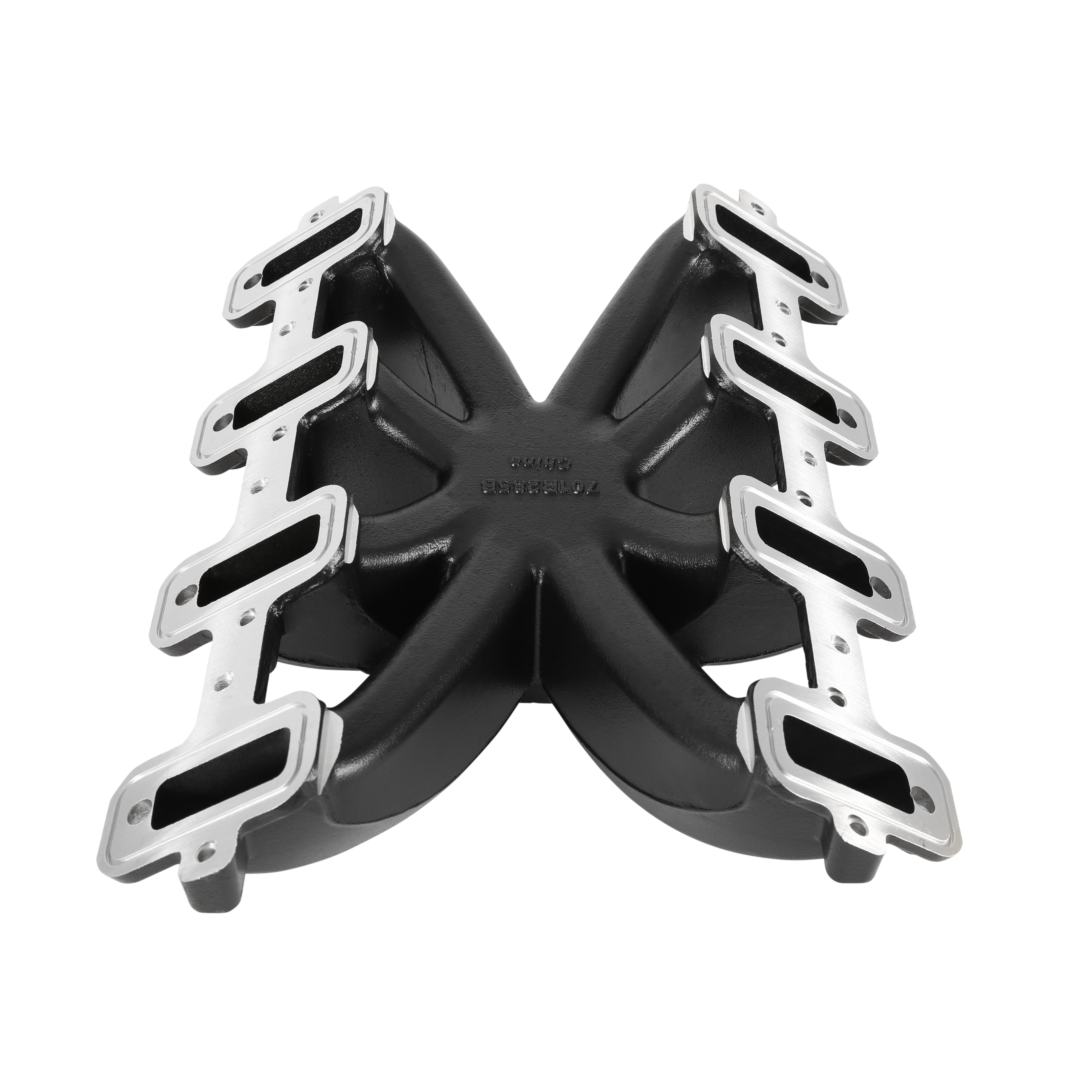 Holley Single Plane EFI Intake-GM LS1/LS2/LS6 - Black