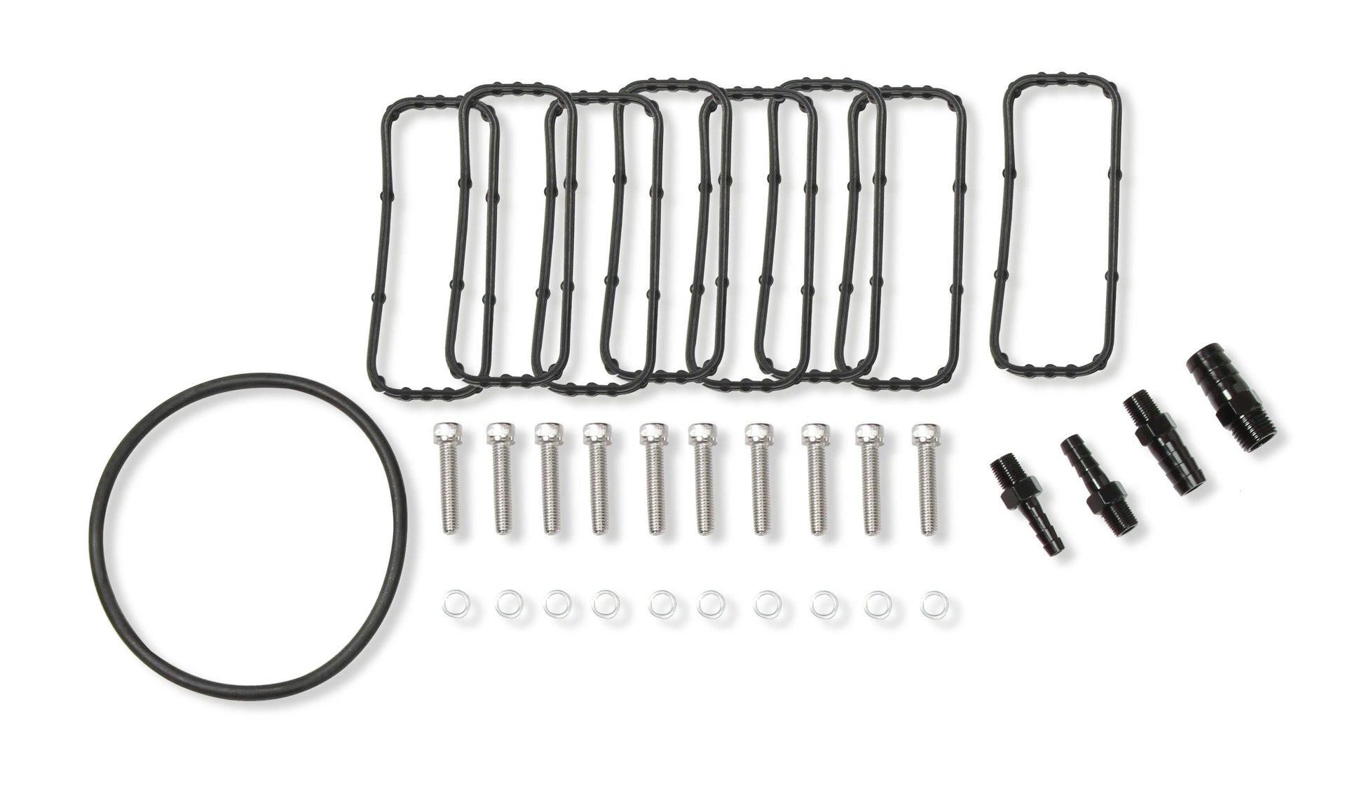 Sniper EFI Fabricated Race Series Intake Manifold - GM LS3/L92 - 90mm - Black