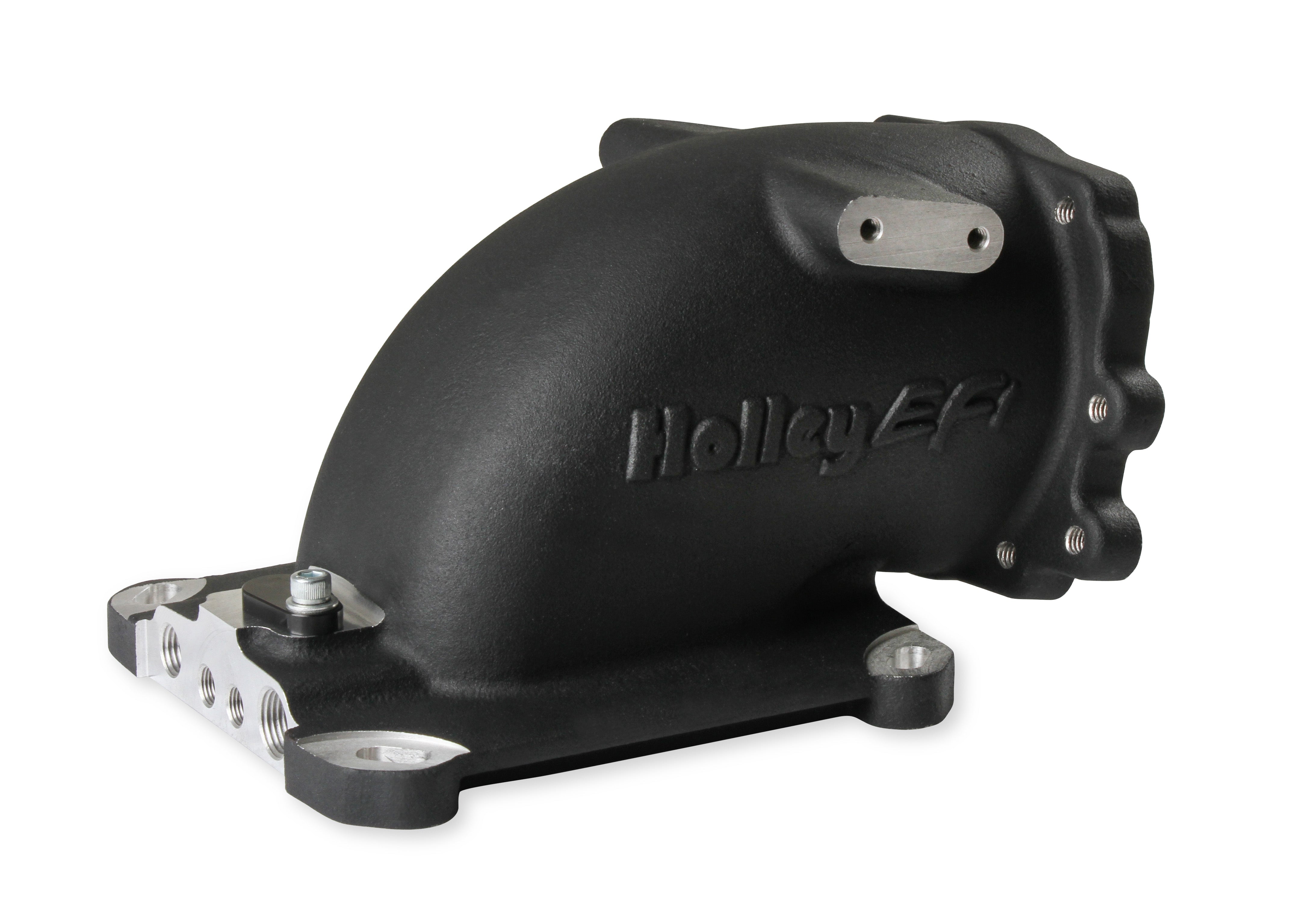 EFI Throttle Body Intake Elbow-Black Finish