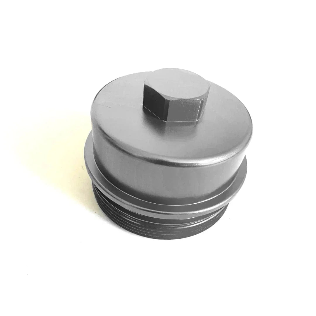 Ford Powerstroke 6.4L  -  Billet Fuel Filter Cap (2008-2010)
