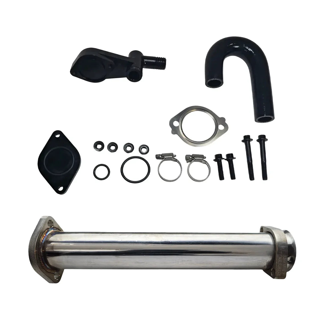 Ford Powerstroke 6.0L EGR & Cooler Delete Kit with Up-pipe (2003-2007)