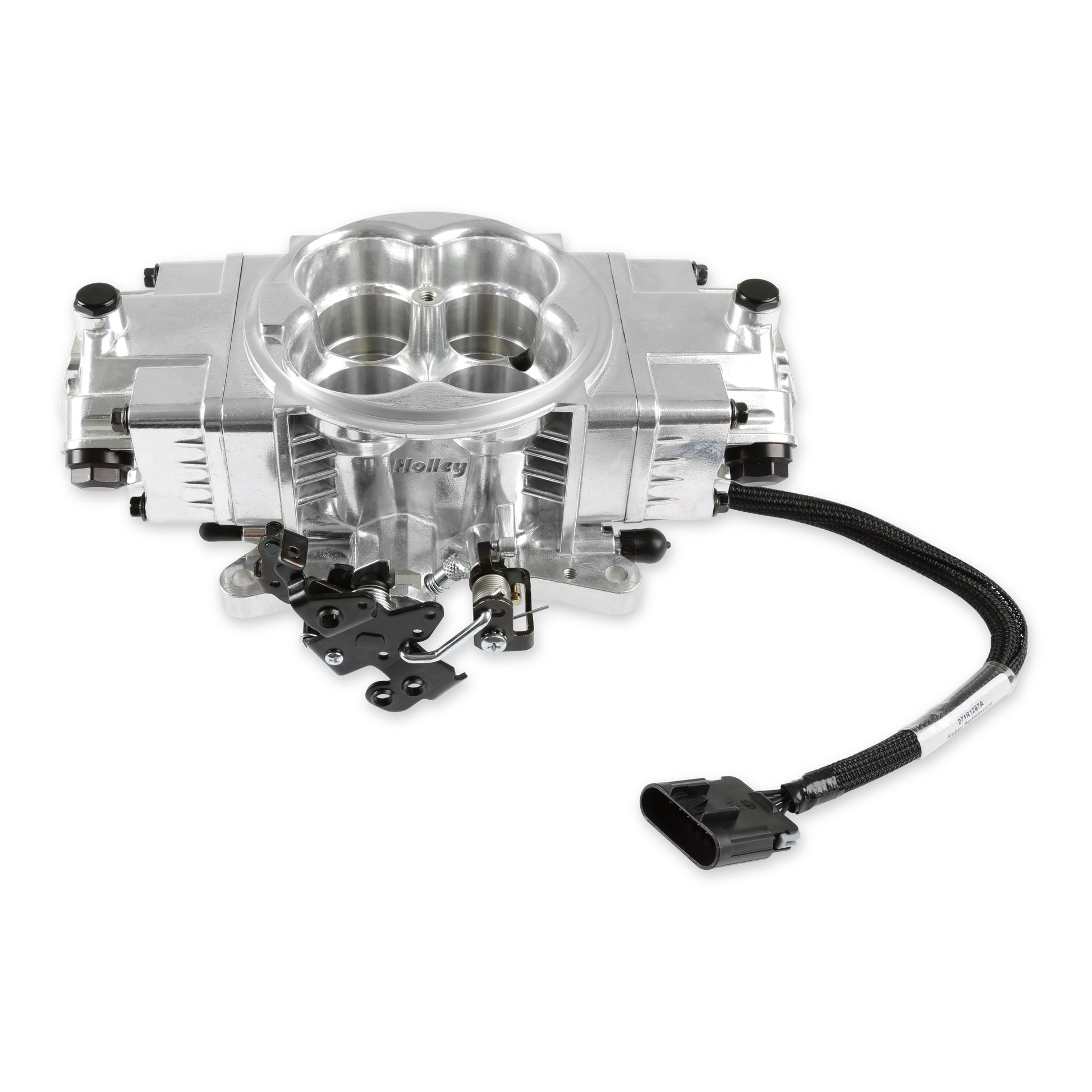 Holley EFI Terminator X Stealth 4150 2x4 - Shiny