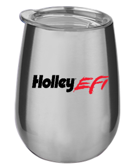 Holley EFI 12oz Stainless Steel Wine Tumbler
