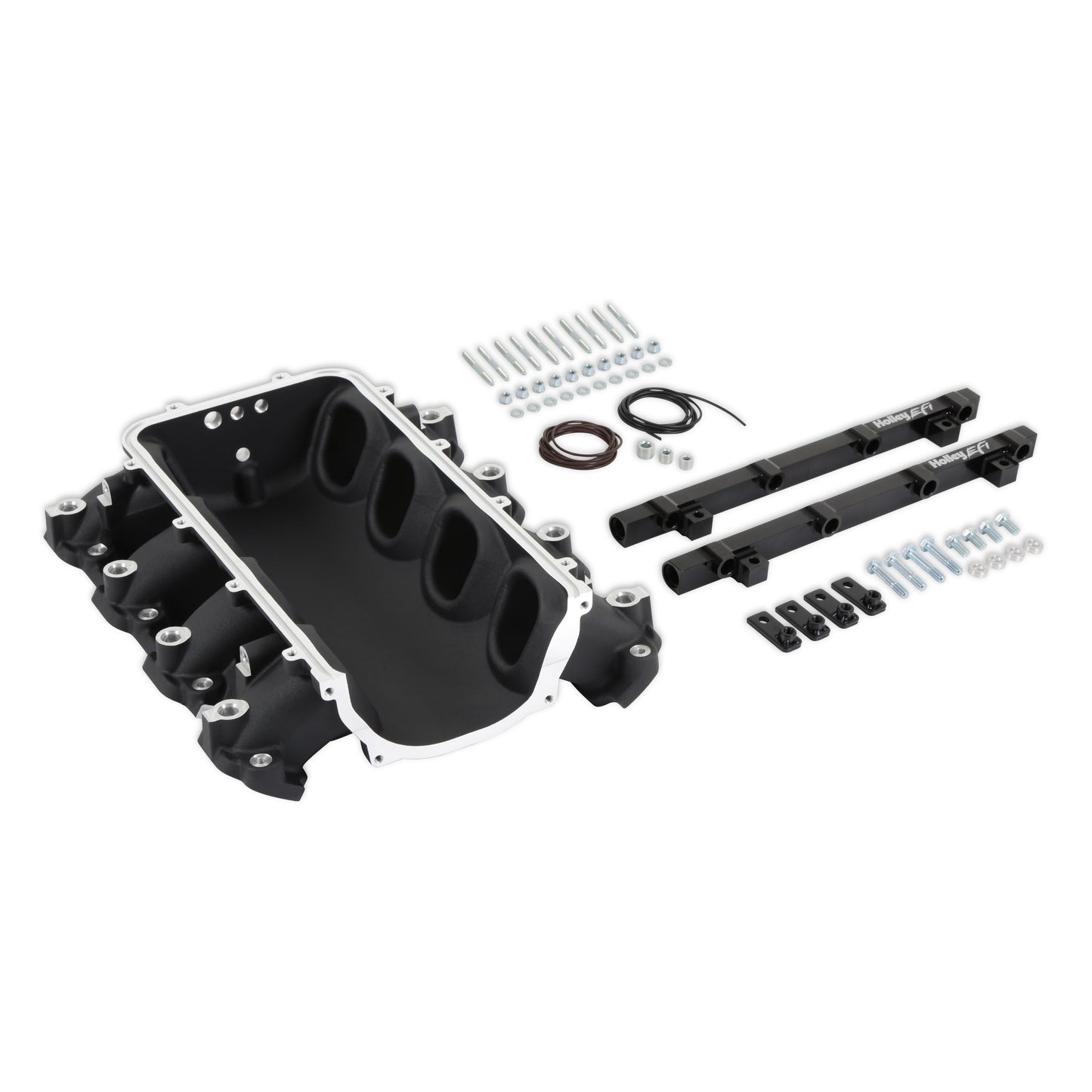 Holley Ultra Lo-Ram Manifold Base and Port Injection Fuel Rails - GM Gen V LT