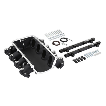 Holley Ultra Lo-Ram Manifold Base and Port Injection Fuel Rails - GM Gen V LT