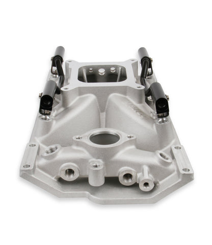 Holley EFI SBC 4150 Single Plane Fuel Injection Intake Manifold<br>Chevy Small Block V8 with L31 Vortec cylinder heads