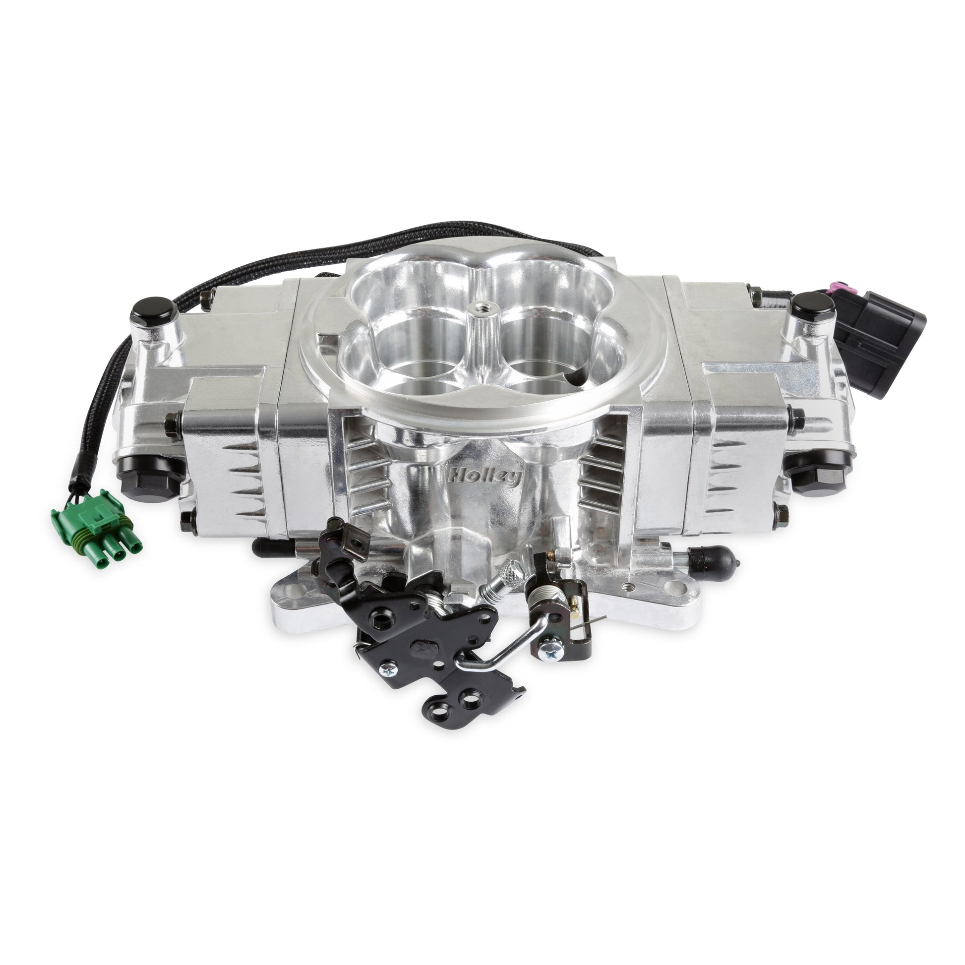 Holley EFI Terminator X Stealth 4150 2x4 - Shiny