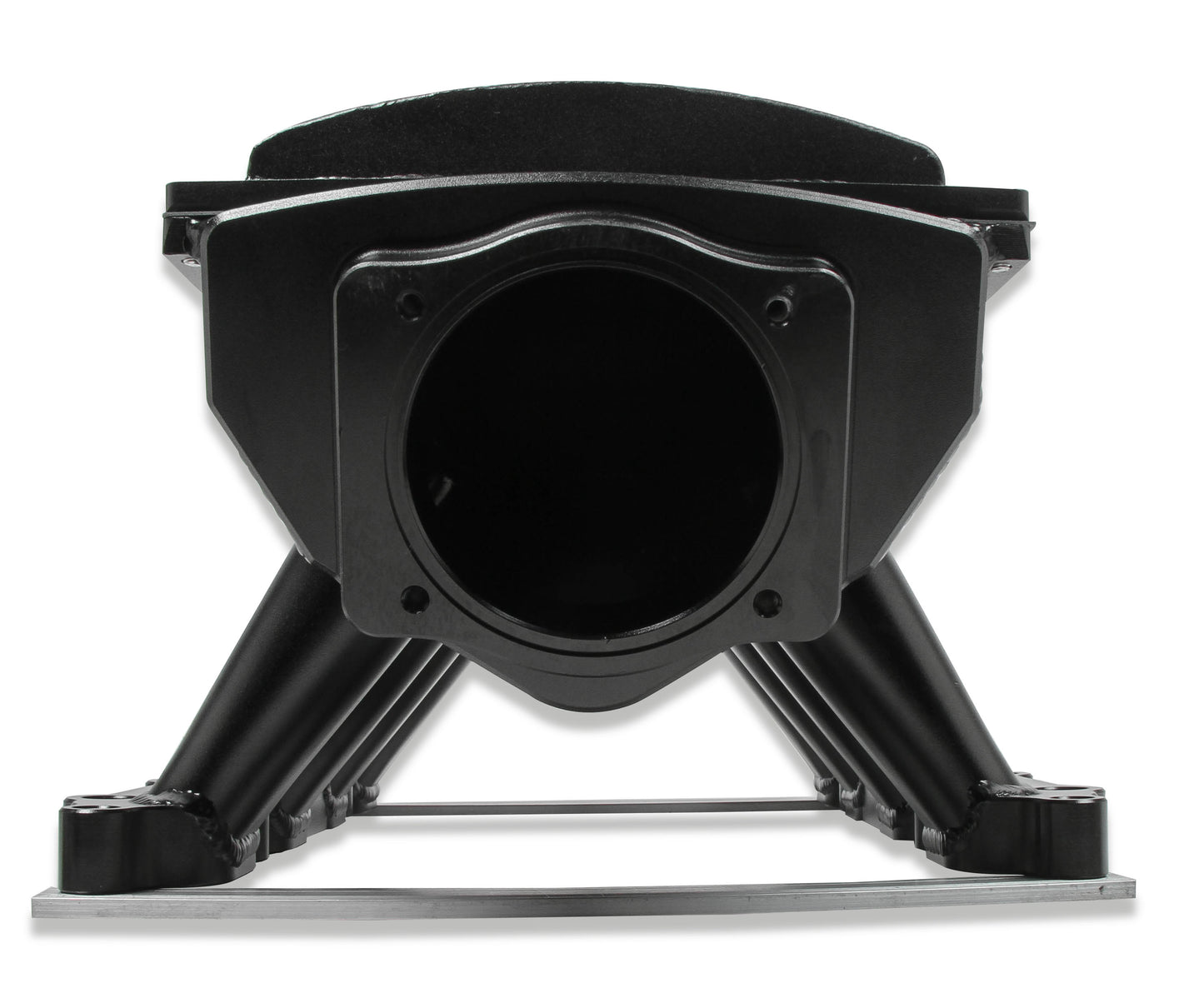 Sniper EFI Fabricated Race Intake Manifold - 2011-14 Ford 5.0L Coyote - Black