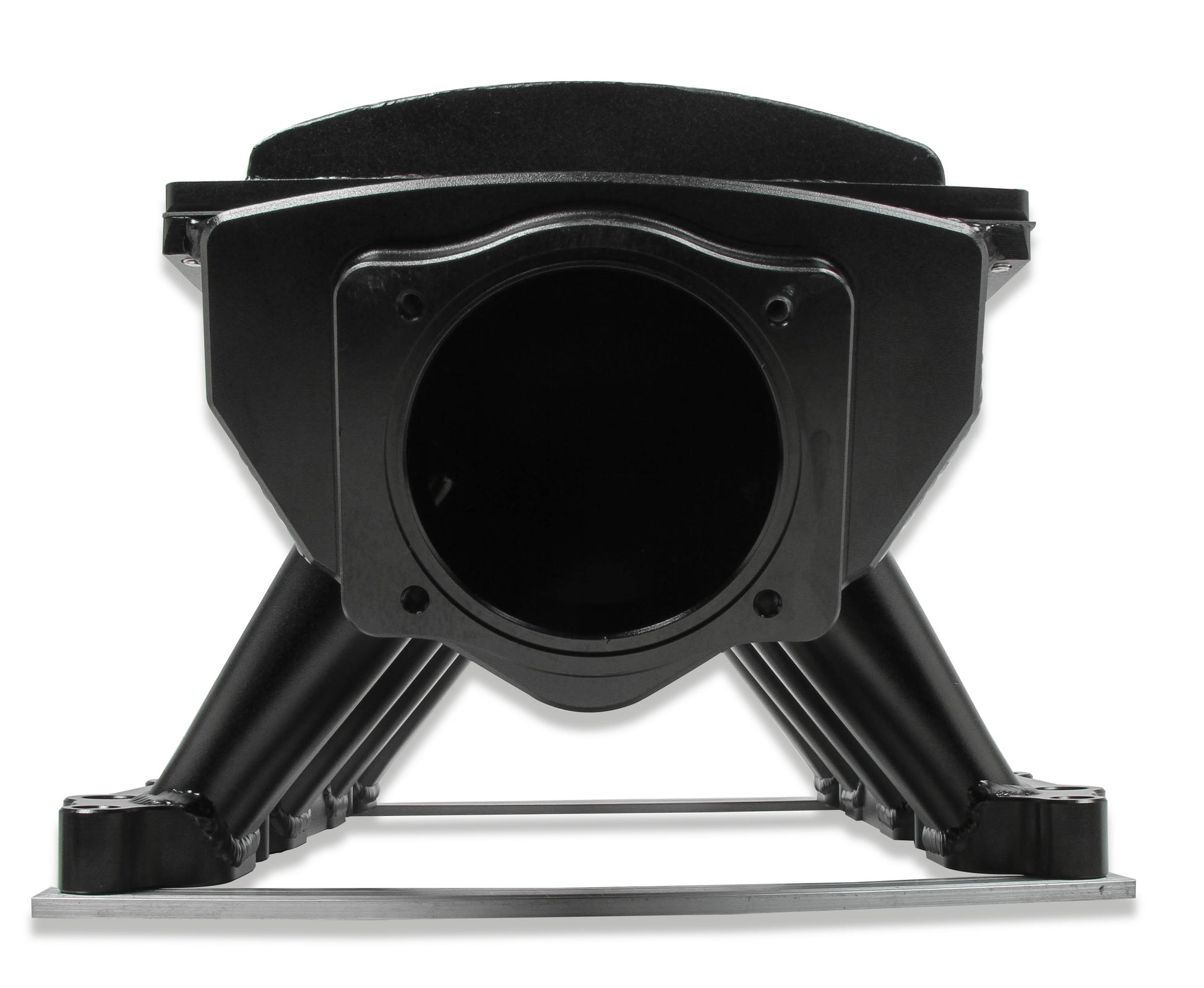 Sniper EFI Fabricated Race Intake Manifold - 2011-14 Ford 5.0L Coyote - Black
