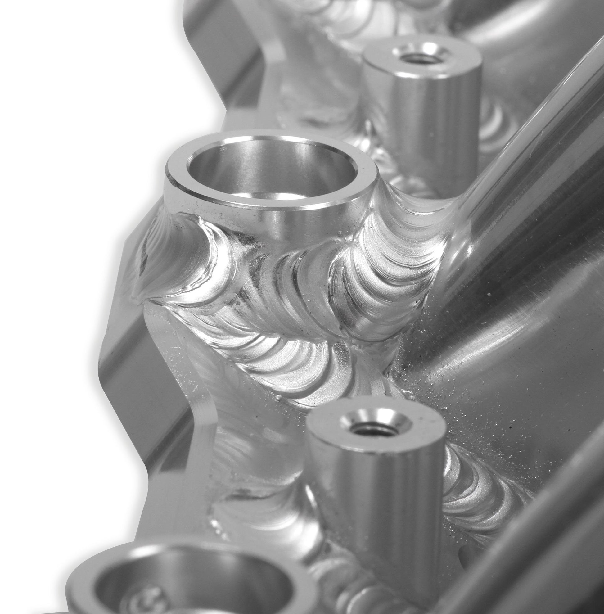 Sniper EFI Low-Profile Sheet Metal Fabricated Intake Manifold GM LS1/LS2/LS6
