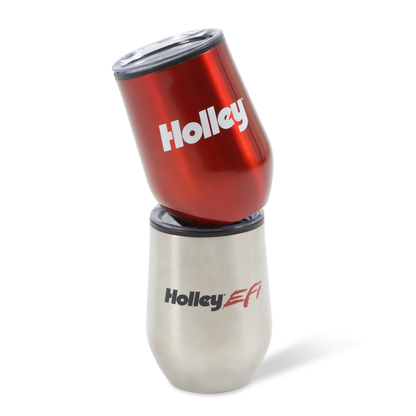Holley EFI 12oz Stainless Steel Wine Tumbler