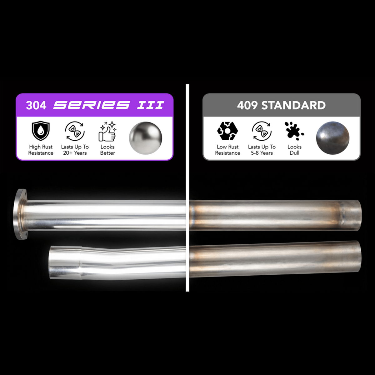 Ram Cummins 6.7L Cat & DPF Delete Pipe (2007.5-2012)