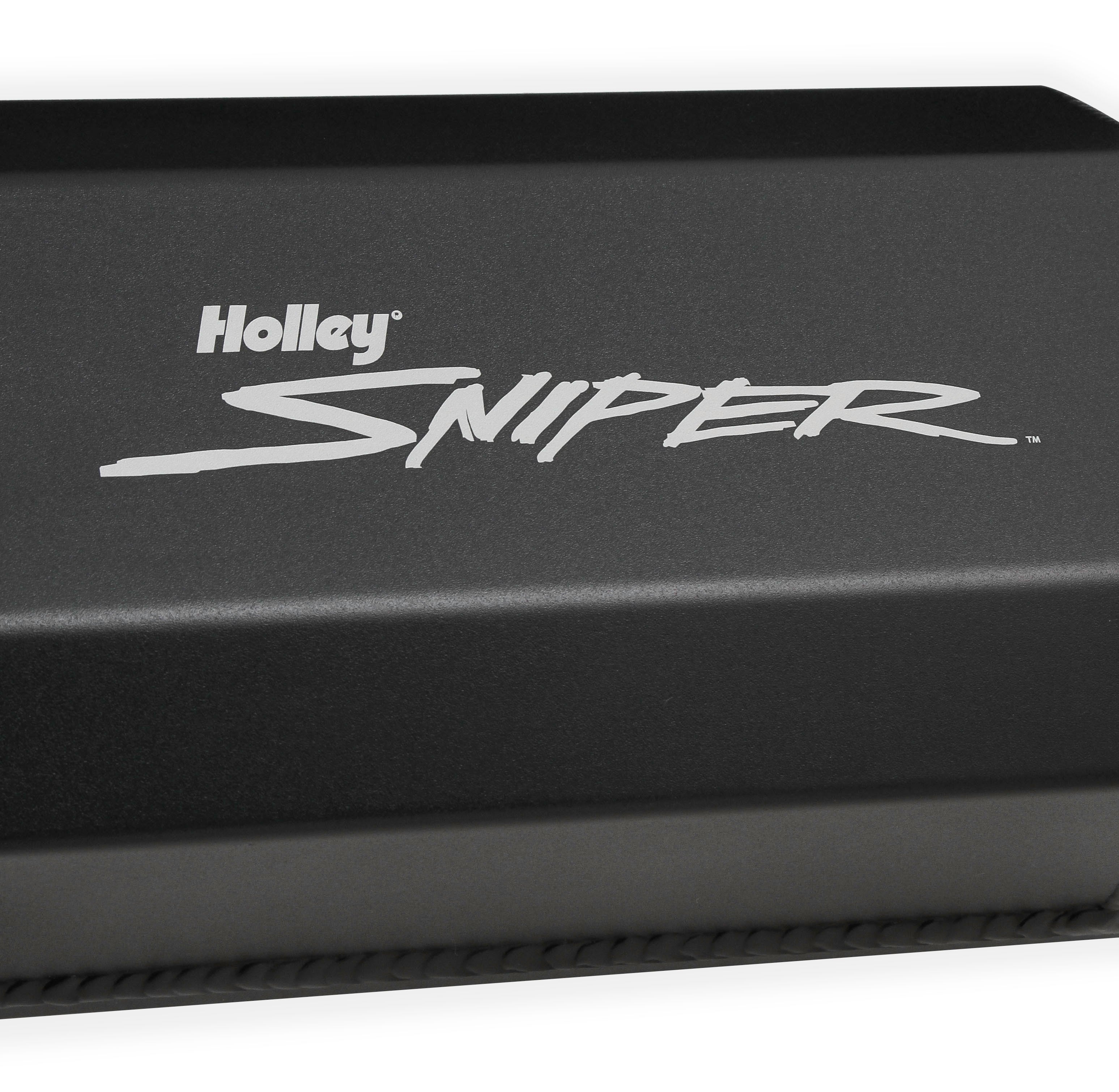 Sniper Valve Cover - Fabricated Aluminum - Chrysler BB - Short Bolt - Black