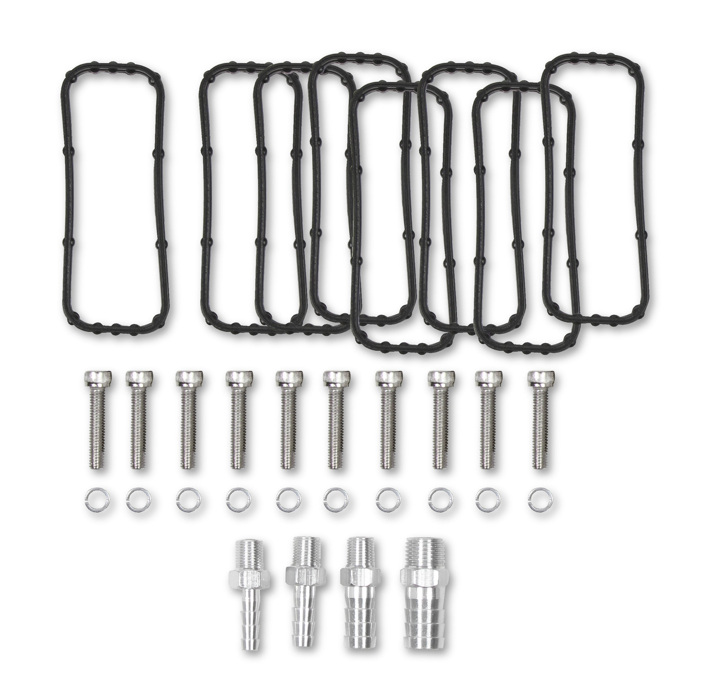Sniper EFI Low-Profile Sheet Metal Fabricated Intake Manifold GM LS1/LS2/LS6