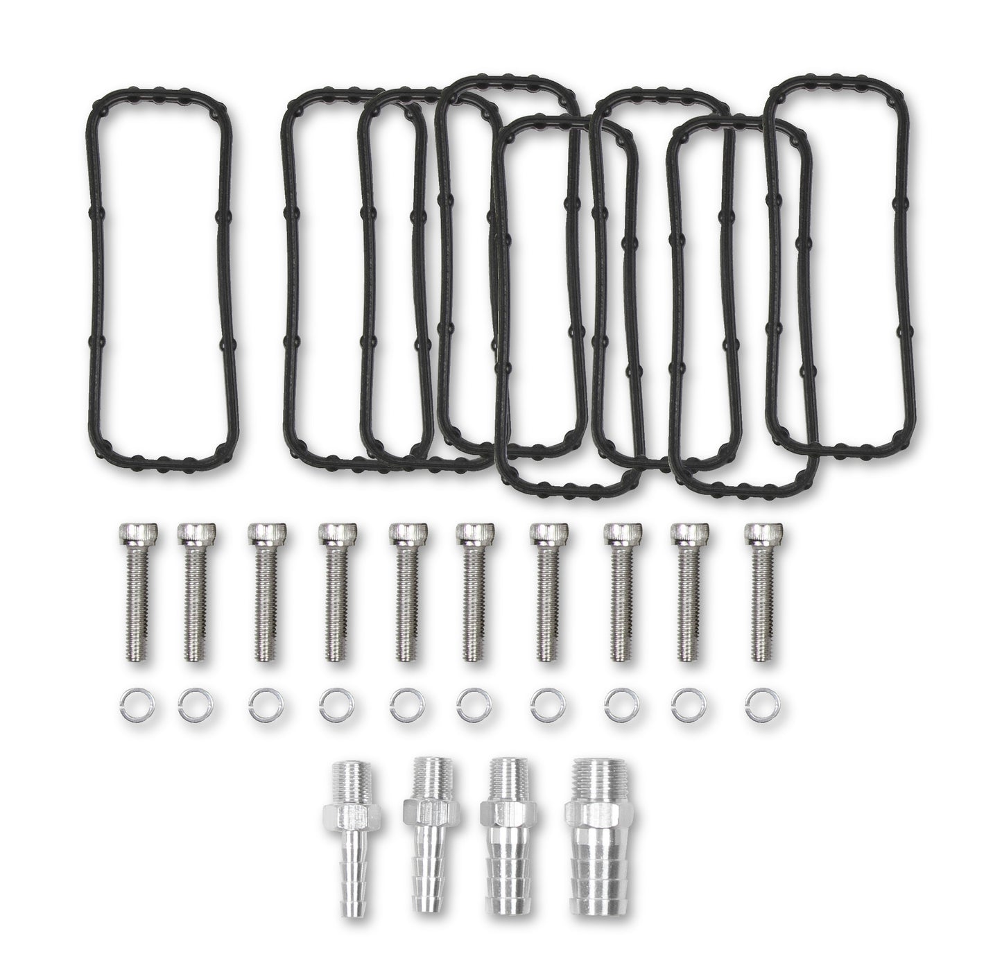 Sniper EFI Low-Profile Sheet Metal Fabricated Intake Manifold GM LS1/LS2/LS6