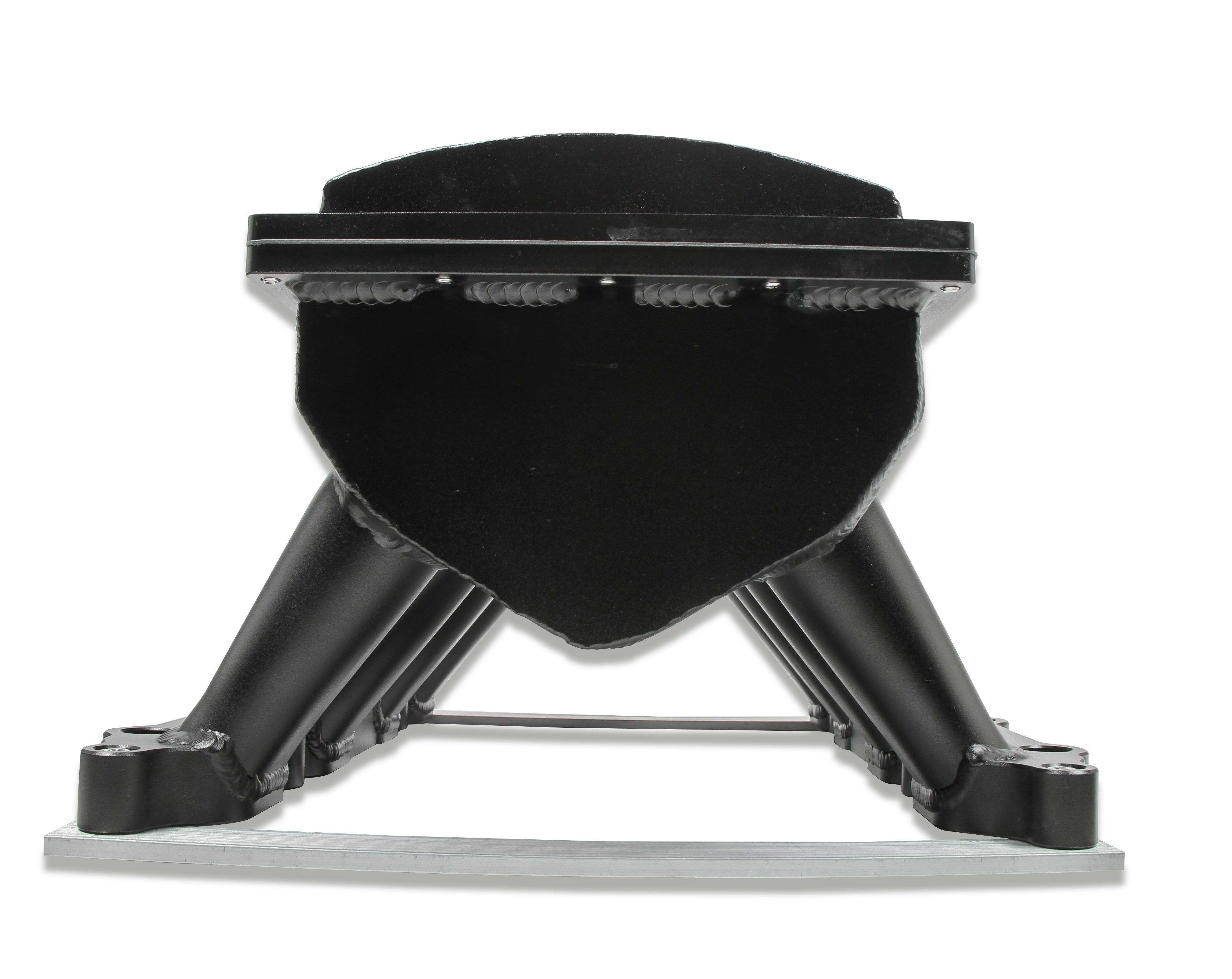 Sniper EFI Fabricated Race Intake Manifold - 2011-14 Ford 5.0L Coyote - Black