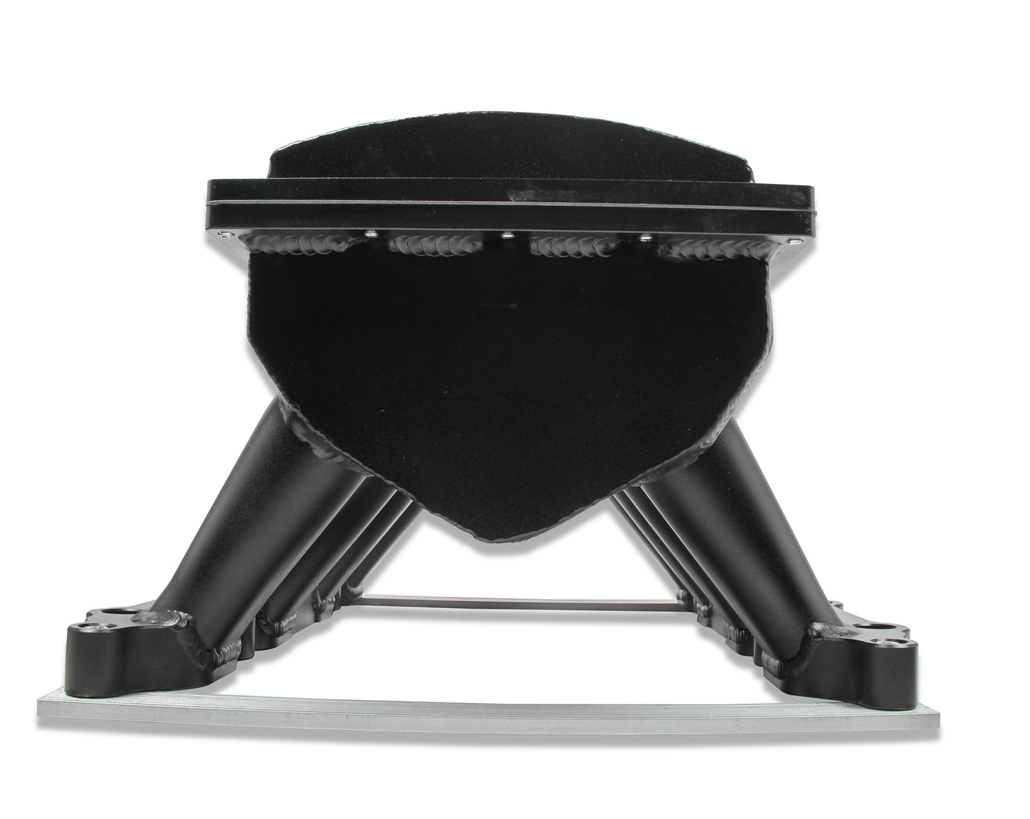 Sniper EFI Fabricated Race Intake Manifold - 2011-14 Ford 5.0L Coyote - Black