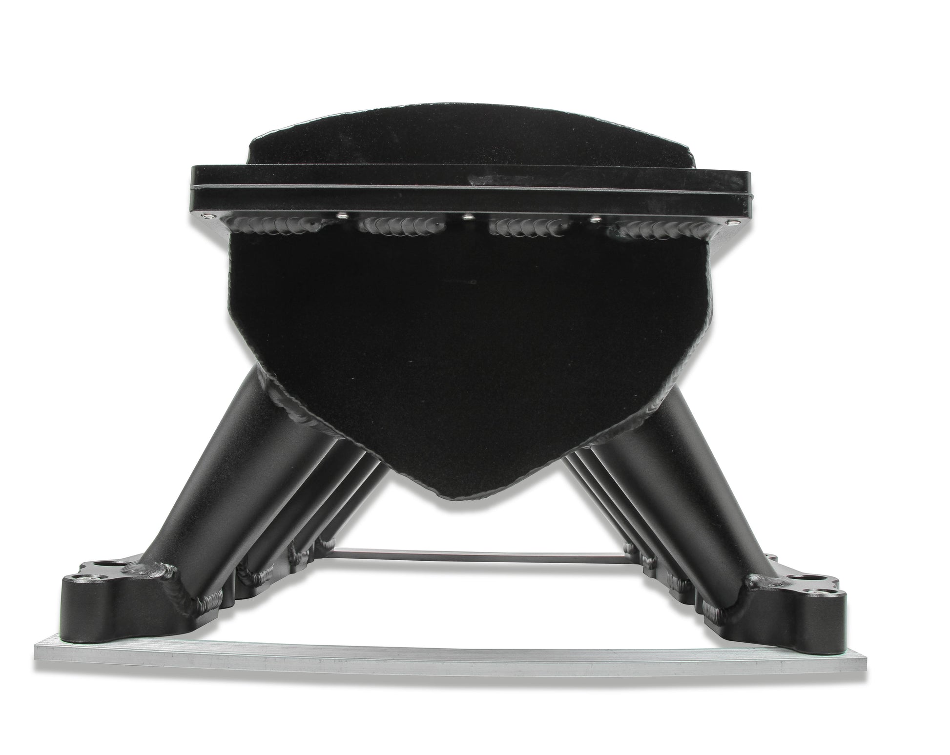 Sniper EFI Fabricated Race Intake Manifold - 2011-14 Ford 5.0L Coyote - Black