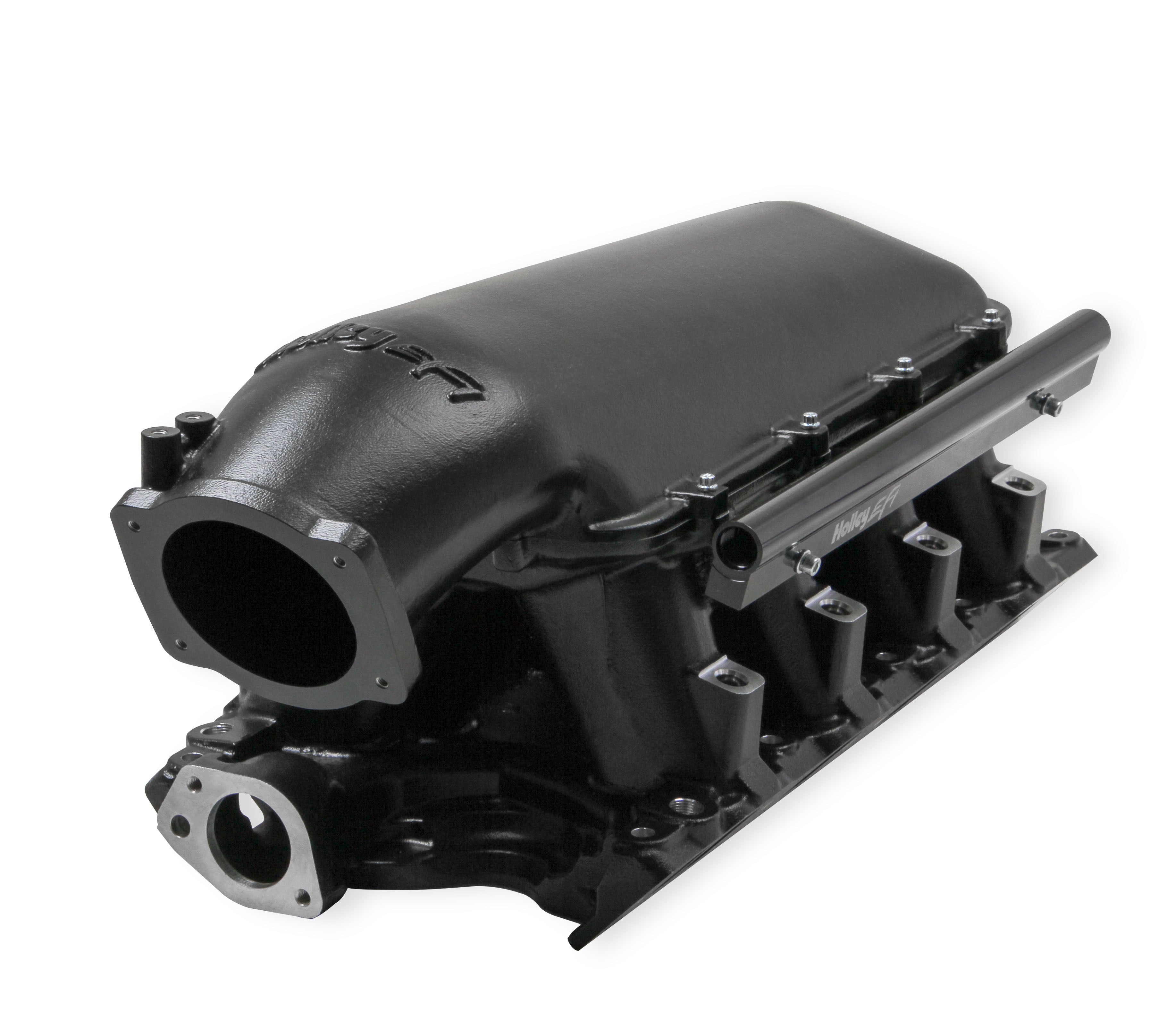 Holley Black 351W Ford Hi-Ram EFI Manifold