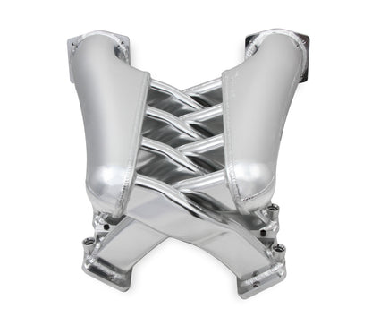Sniper EFI Fabricated Intake Manifold Dual Plenum 102mm LS3/L92, Rail Kit - Slvr