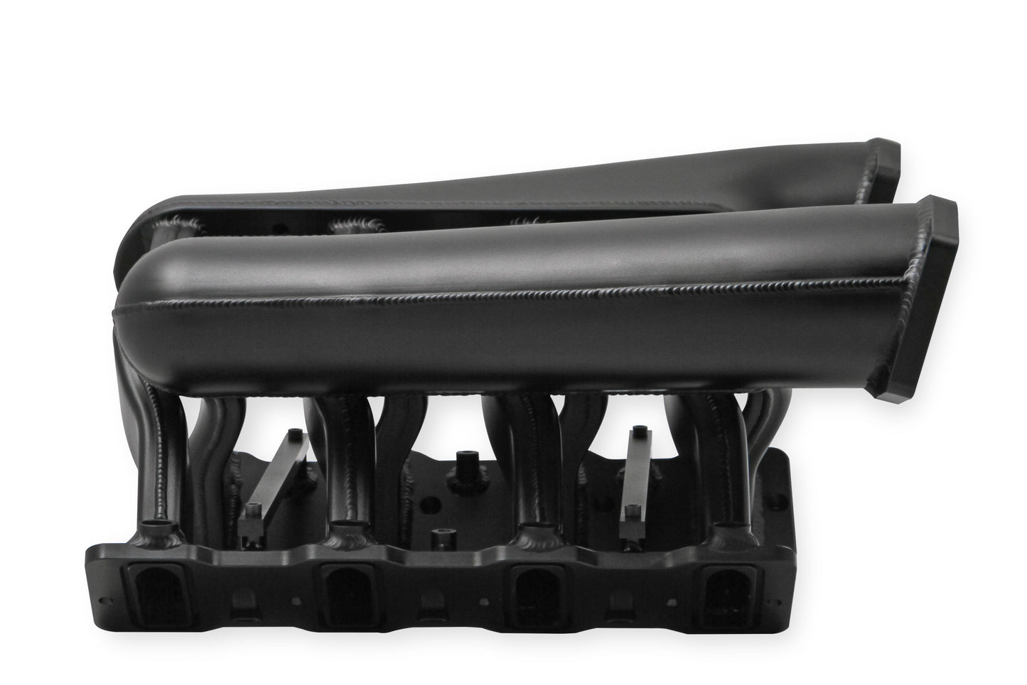 Sniper EFI Fabricated Intake Manifold Dual Plenum 92mm LS3/L92, Rail Kit - Blk