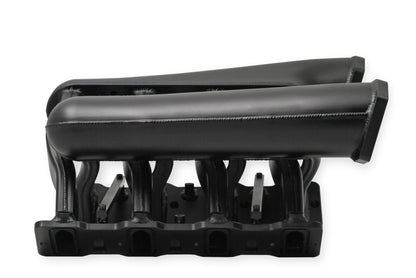 Sniper EFI Fabricated Intake Manifold Dual Plenum 92mm LS3/L92, Rail Kit - Blk