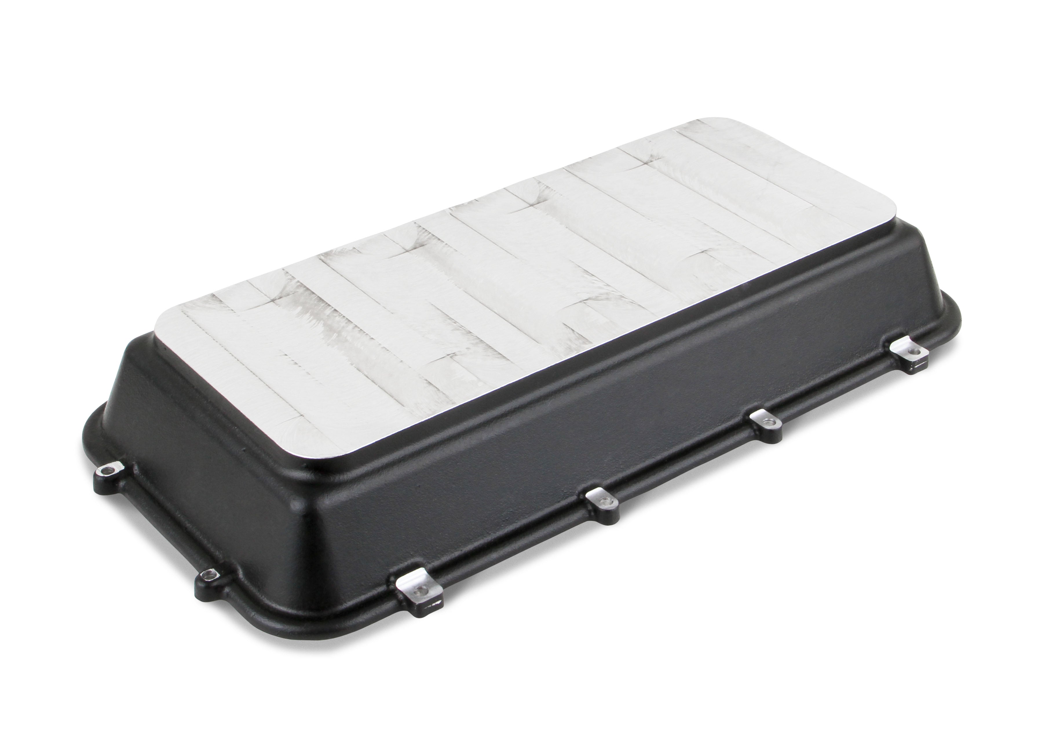 Holley Hi-Ram Intake Plenum Top Only-Black Finish