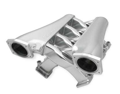Sniper EFI Fabricated Intake Manifold Dual Plenum 92mm LS3/L92, Rail Kit - Slvr