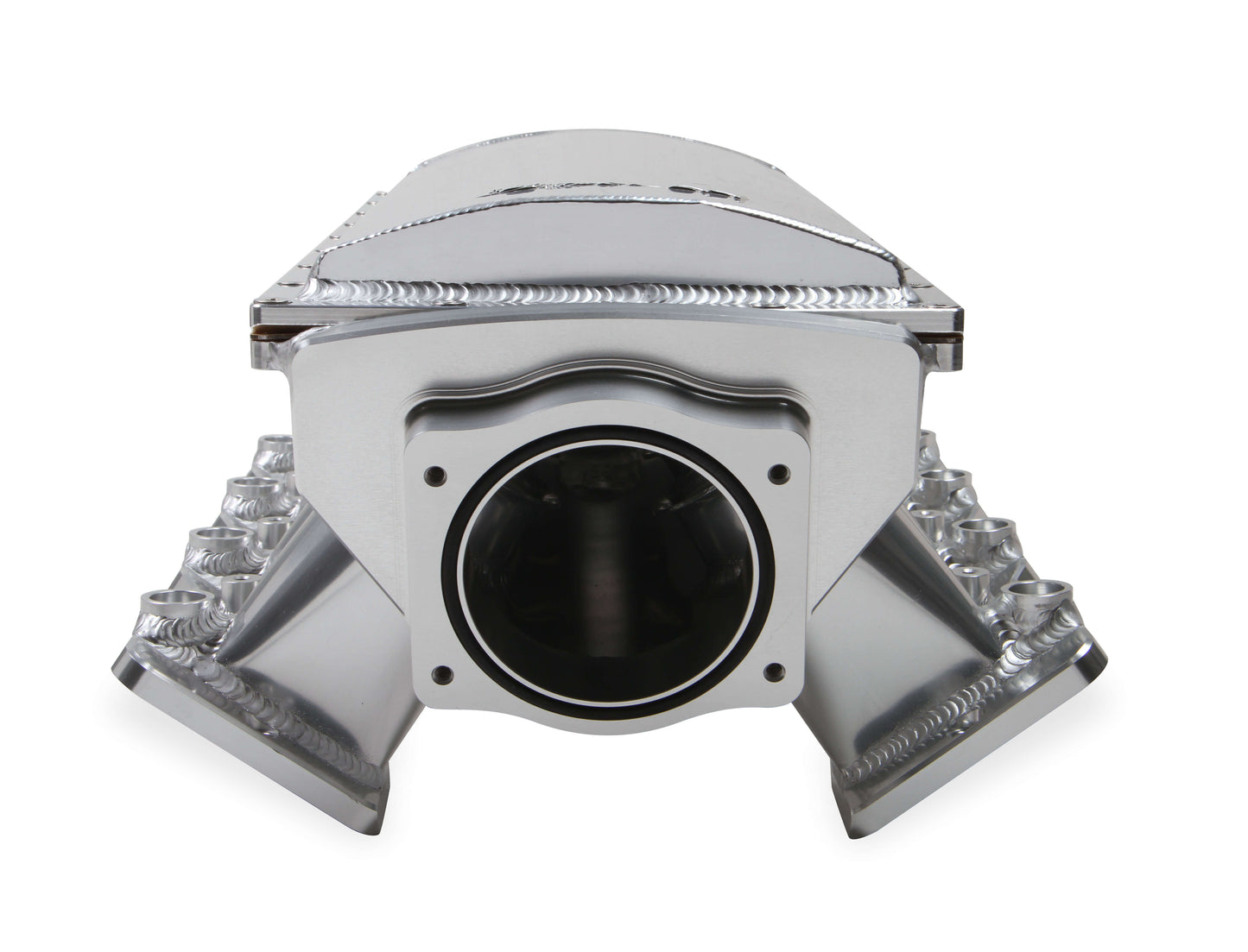 Sniper EFI Fabricated Race Series Intake Manifold - GM LS3/L92 - 90mm - Silver