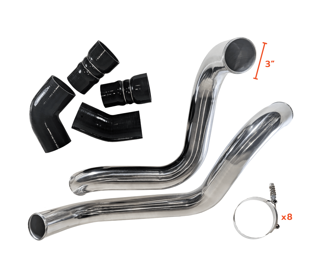 GM Duramax LB7 - Intercooler Pipe & Boot Kit (2002-2004)