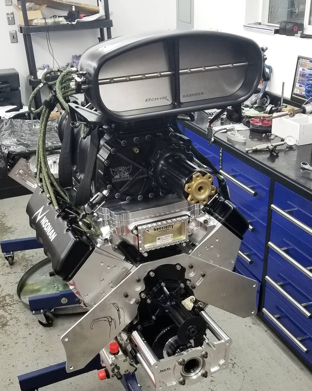 JS Speed Shop at work building engines for customers