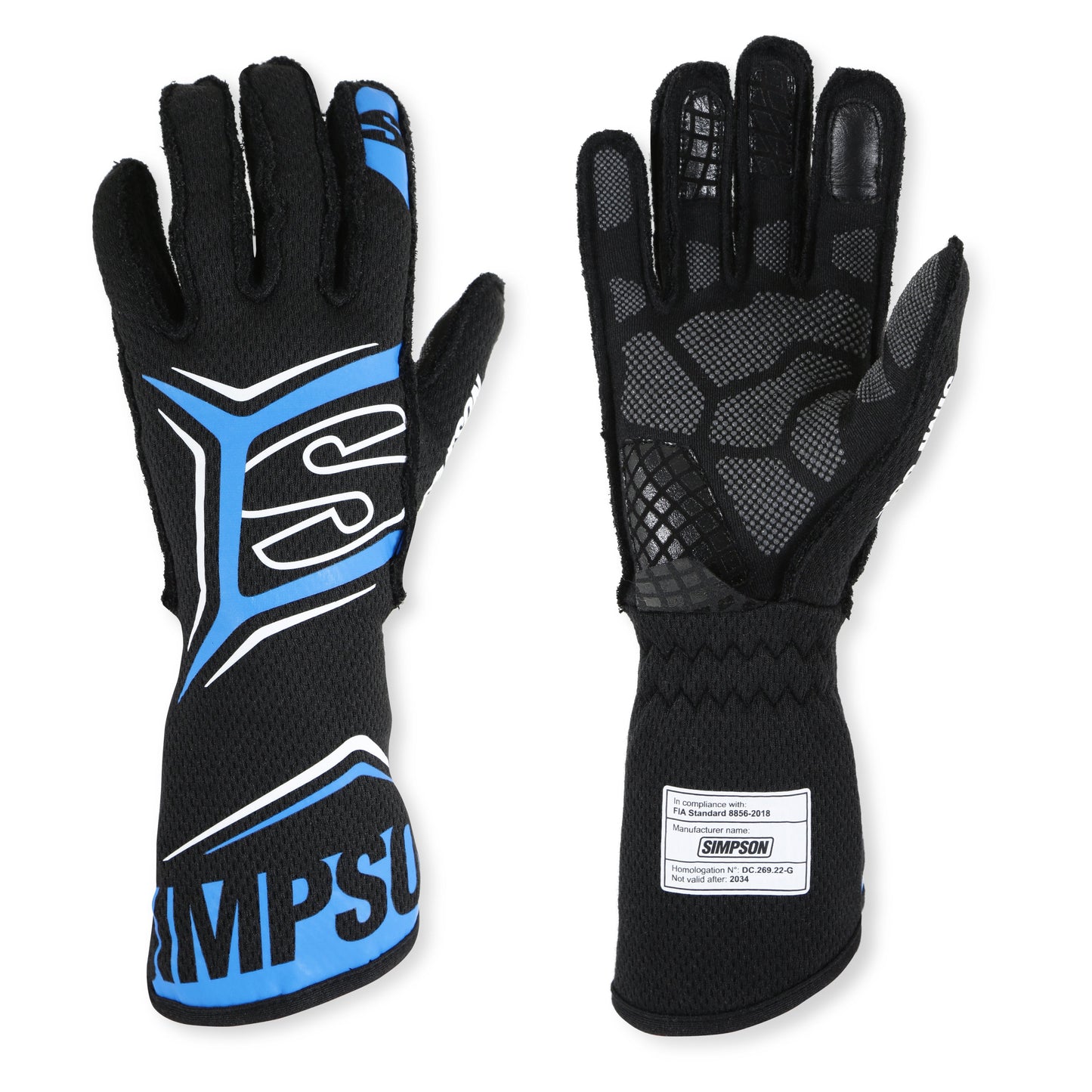 Magnata Driving Gloves - xxl - black / blue
