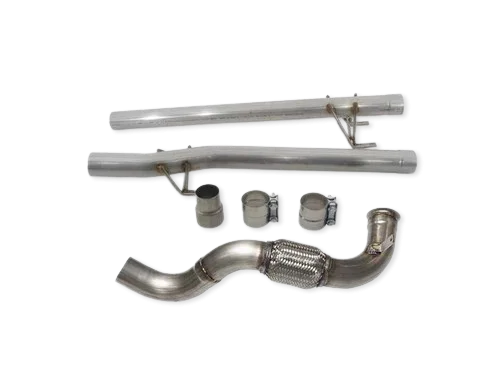409 stainless steel delete pipe for 2019 and newer Mercedes Sprinter 3.0L diesel vans