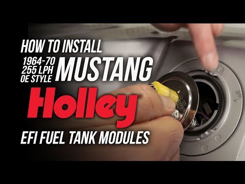 Holley EFI Fuel Tank Module - 350 LPH - Cougar, Falcon, and Mustang
