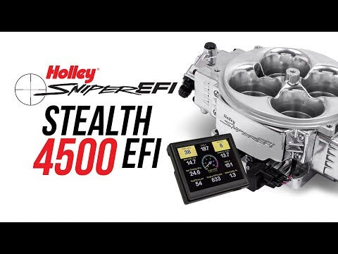 Holley Sniper EFI Stealth 4500 - Black