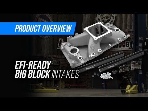 Holley EFI Intake - Chevy Big Block V8 EFI
