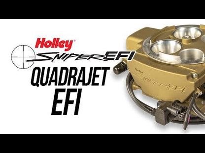 Holley Sniper EFI Quadrajet™ Master Kit - Classic Gold