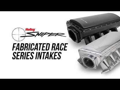 Sniper EFI Low-Profile Sheet Metal Fabricated Intake Manifold GM LS1/LS2/LS6
