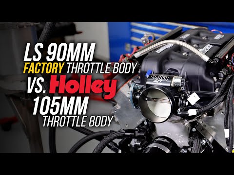 BILLET 105mm LS Throttle Body w/low RPM Taper