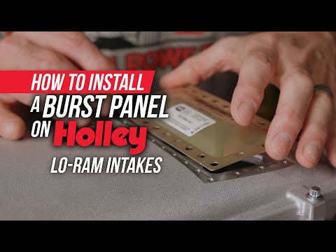 LS Ultra Lo-Ram Billet Burst Panel Duct