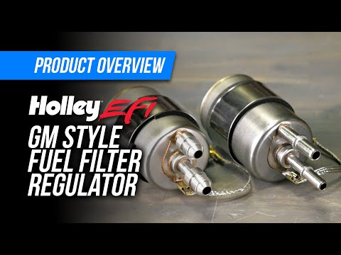 Holley EFI GM  Style Filter/ Regulator -6AN