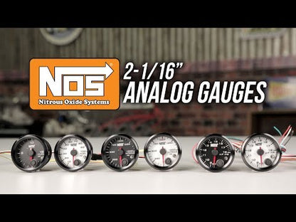 Sniper 1-1/2" Nitrous Gauge w/ 4 AN Adapter