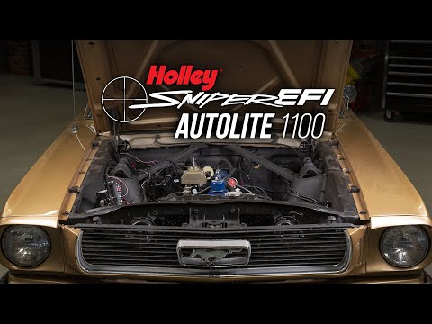 Holley Sniper EFI Autolite 1100 - Classic Gold