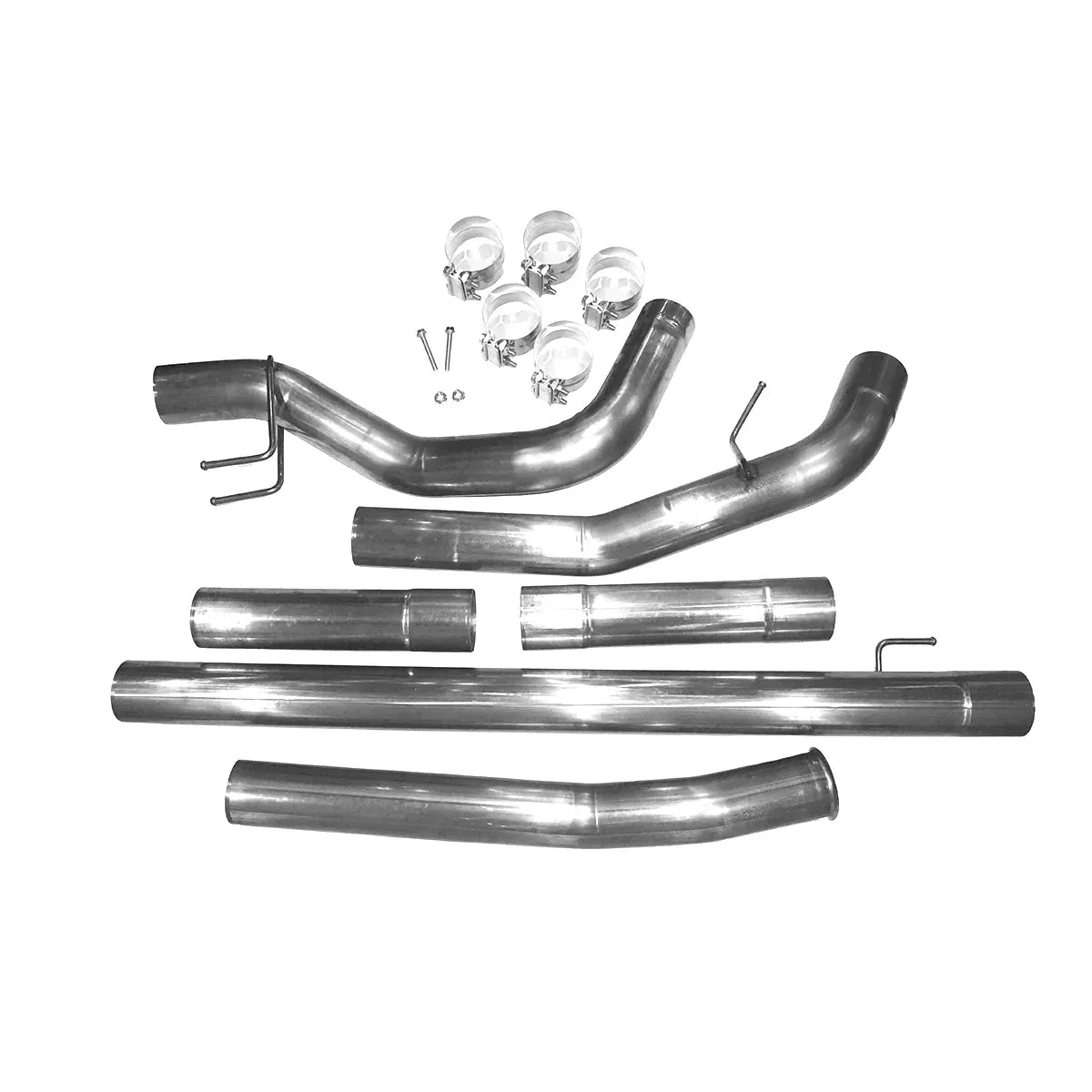 Ford Powerstroke 6.7L 4" Downpipe-Back Stainless Steel Exhaust (2011-2025)