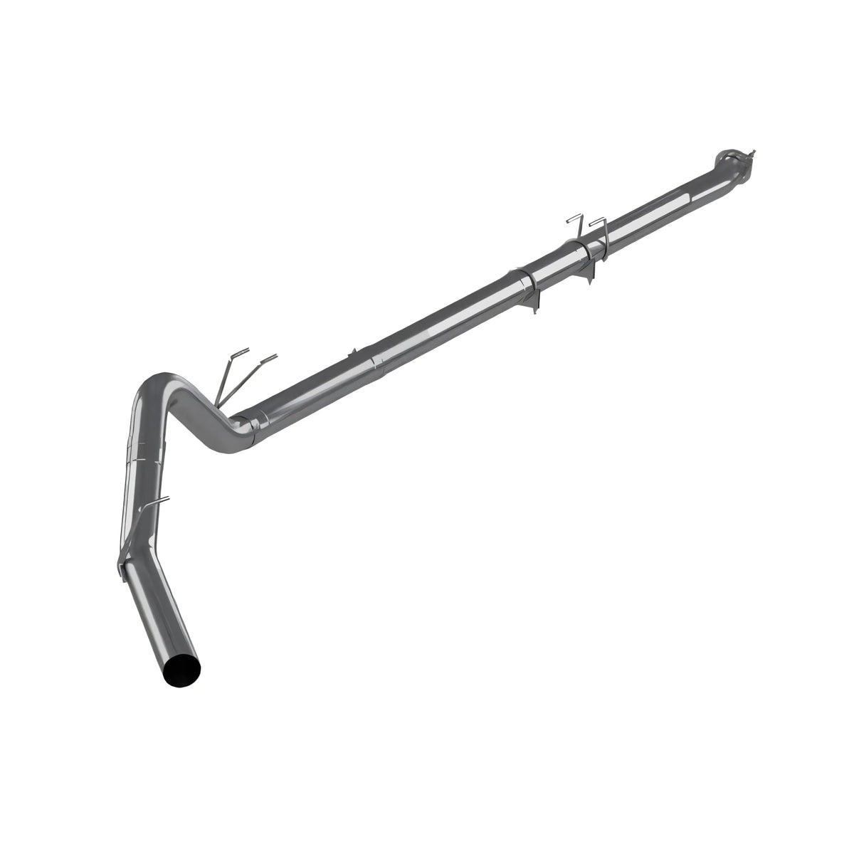 Ford Powerstroke 6.7L 4" Downpipe-Back Stainless Steel Exhaust (2011-2025)