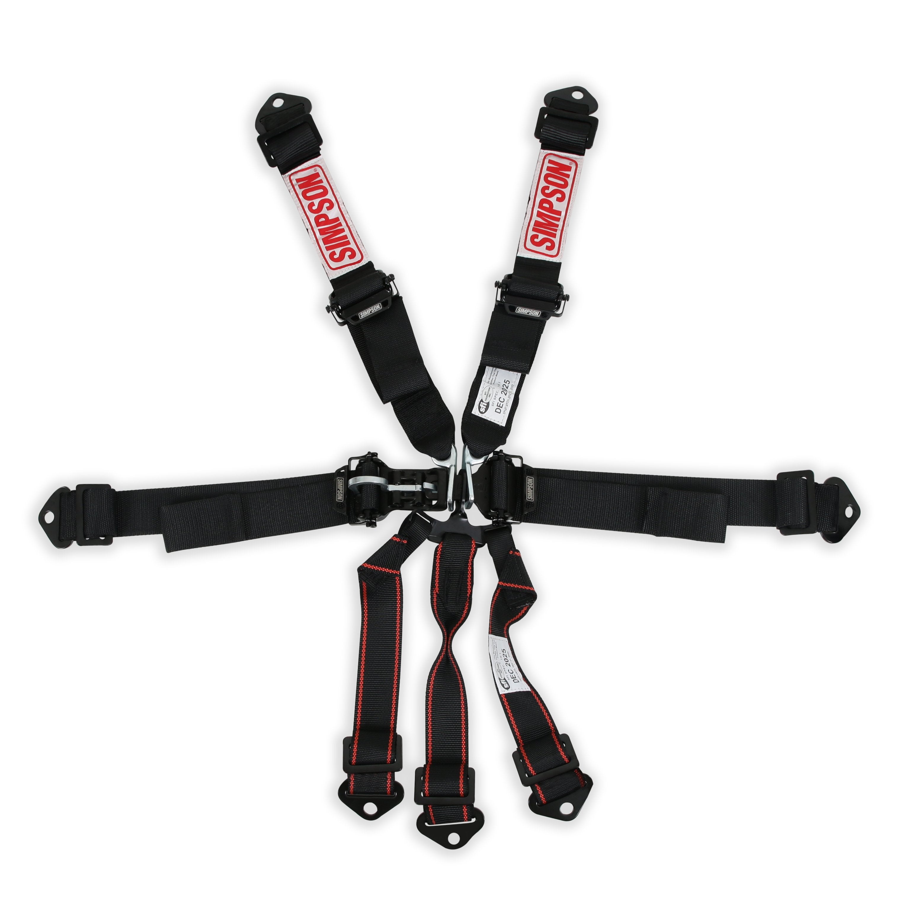 Simpson Latch & Link Harness 2" Double Pull Down Sfi 16.1