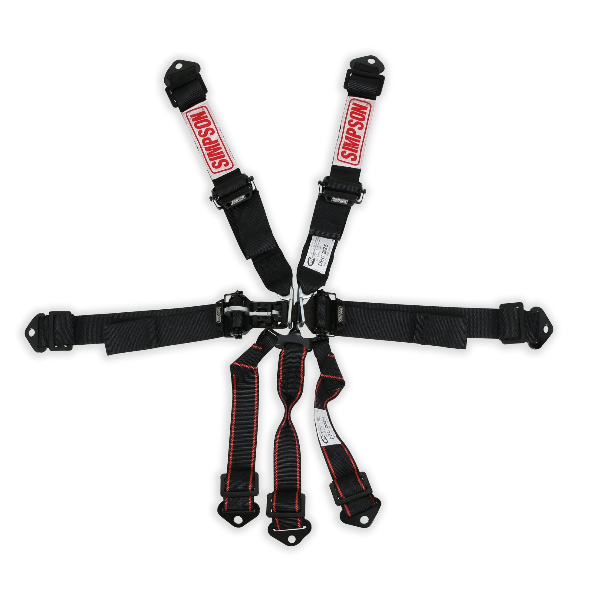 Simpson Latch & Link Harness 2" Double Pull Down Sfi 16.1