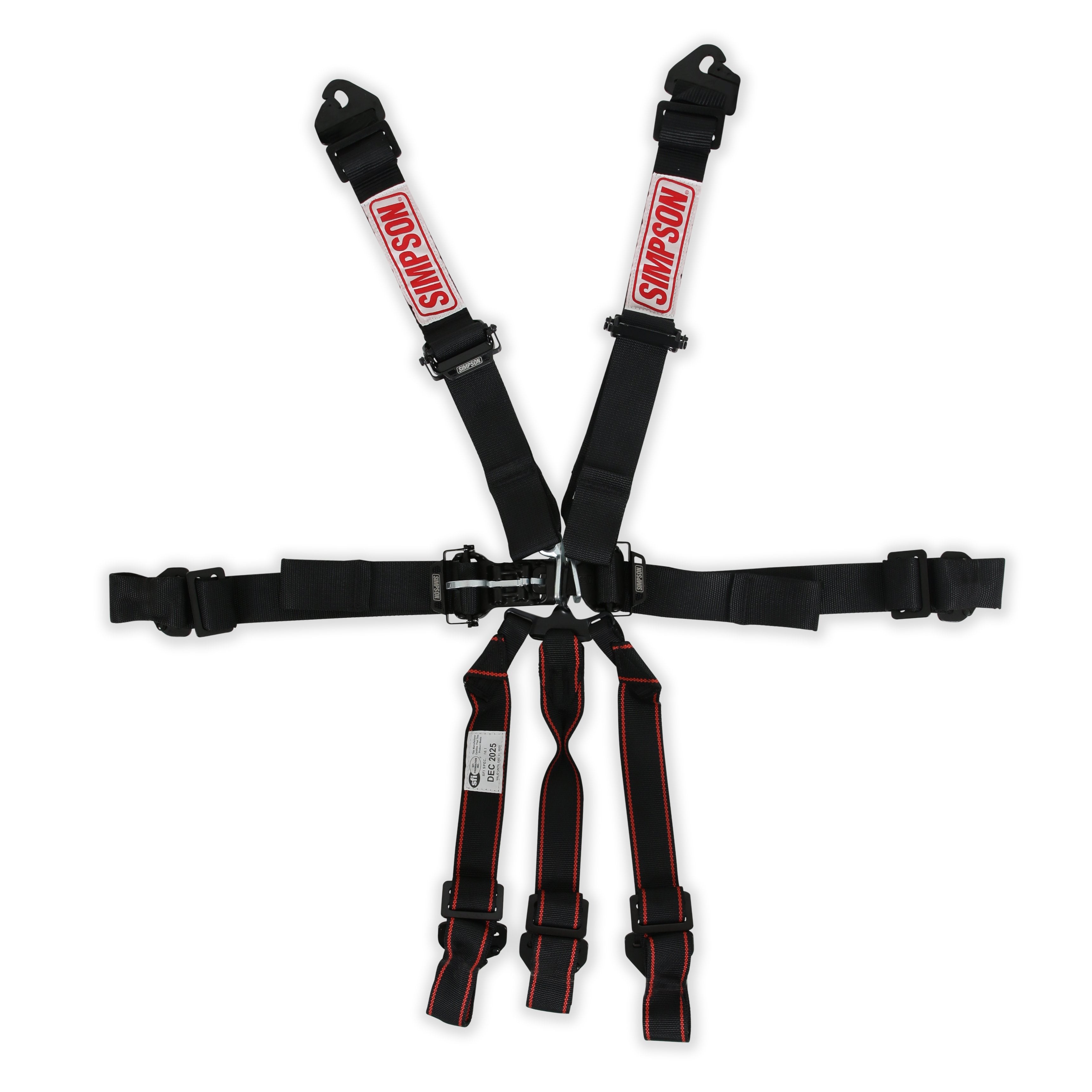Simpson Latch & Link Harness 2" Double Pull Down Sfi 16.1
