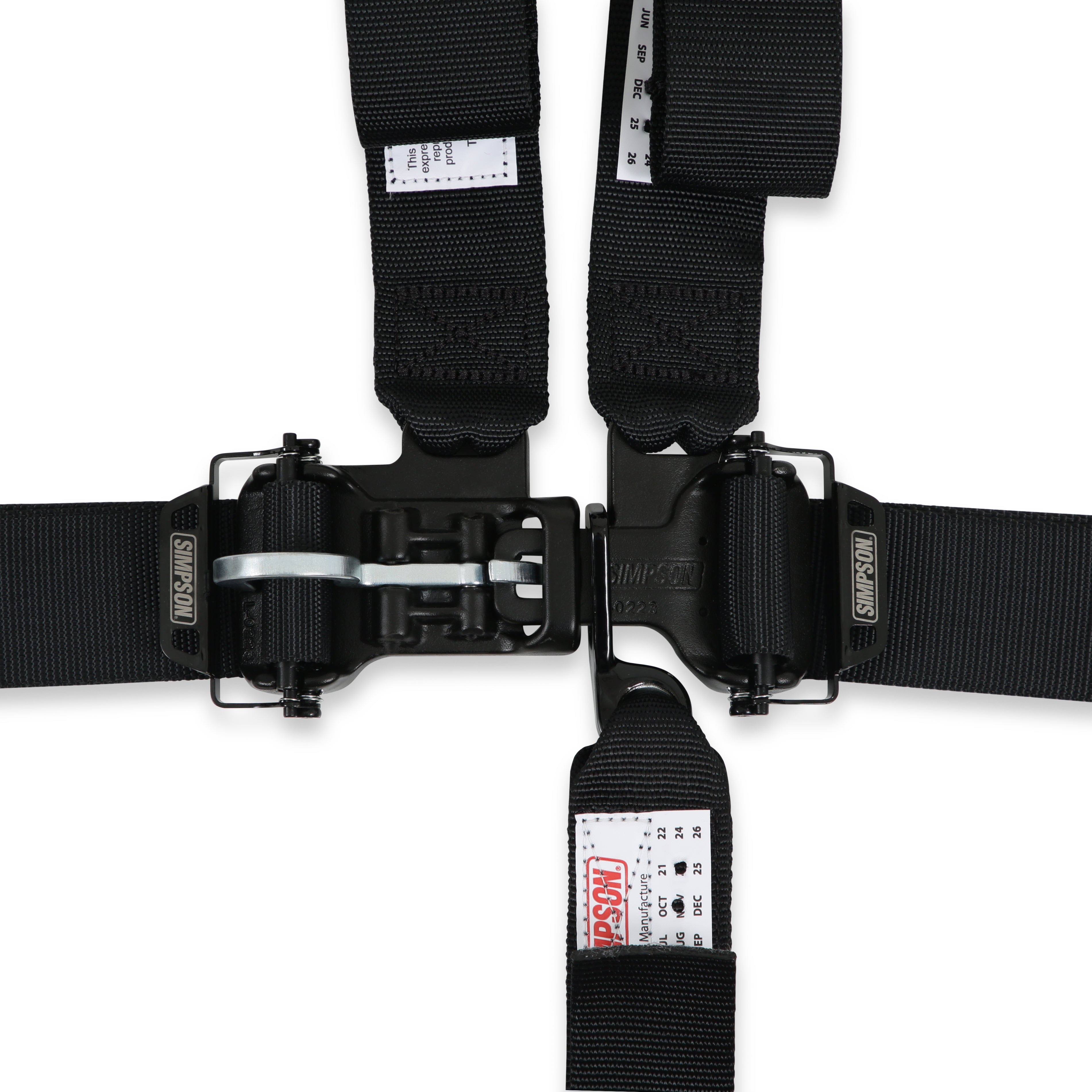 Simpson Latch & Link Off-Road Harness 2" D3 Pull Down With Pads - 2"